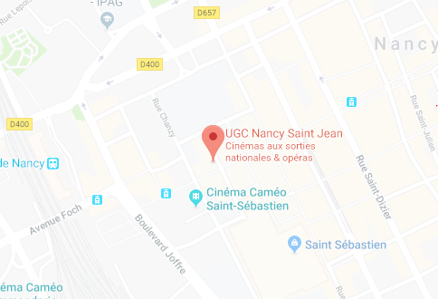 Plan du cinéma